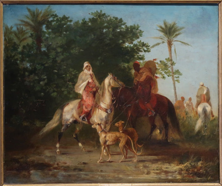 Le Départ pour la chasse - Eugène Fromentin