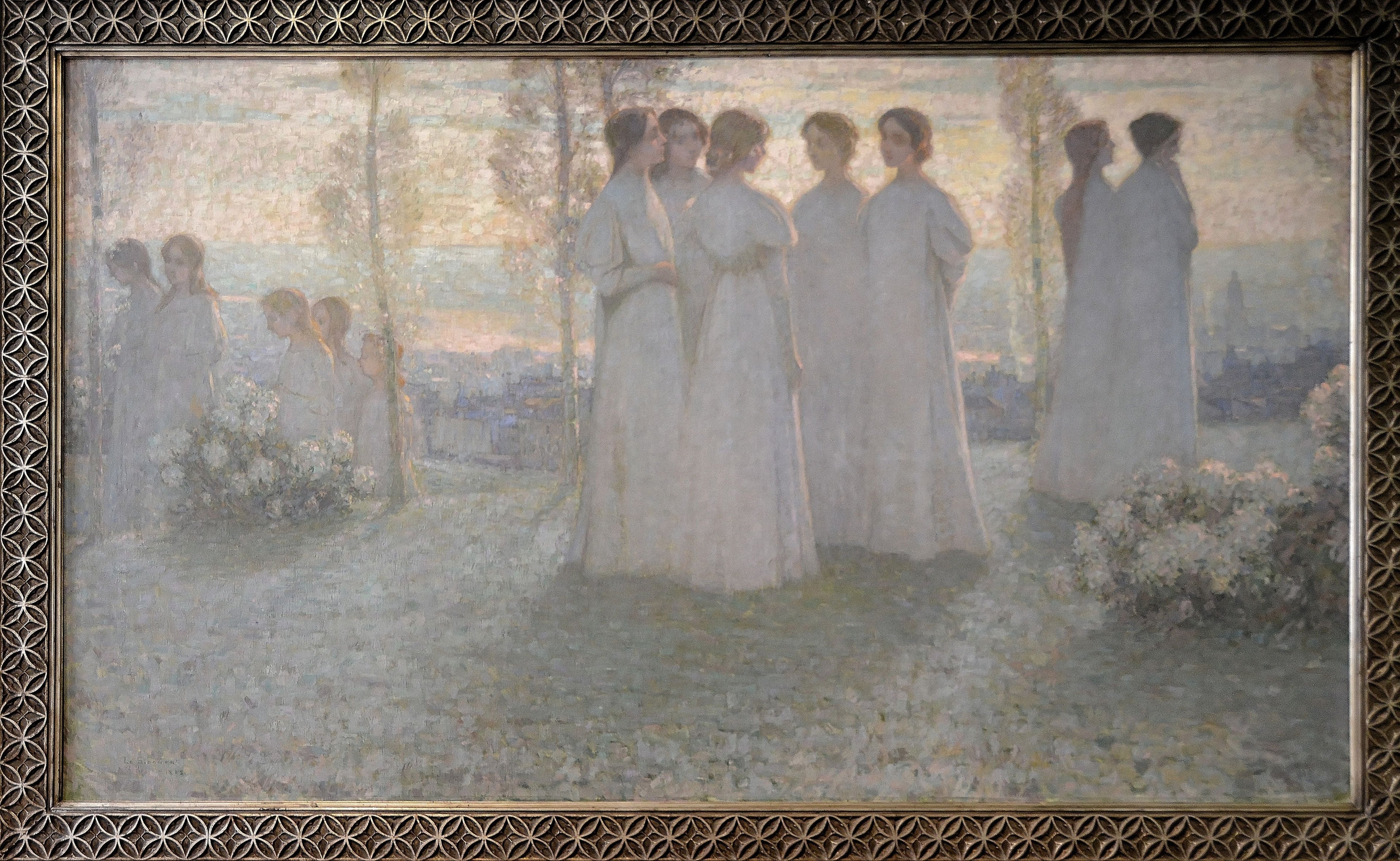 Le dimanche - Henri Le Sidaner image 1 reproduction de peinture à l’huile