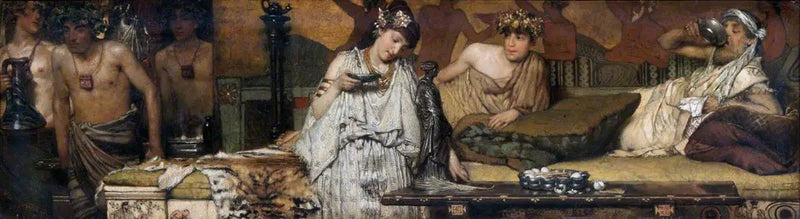 العشاء - لورانس ألما-تاديما