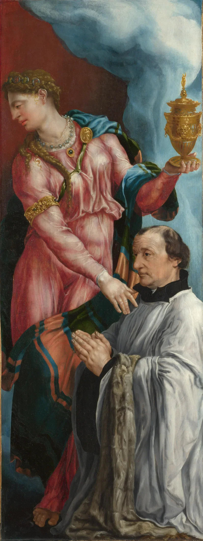Le Donateur et Sainte Marie-Madeleine - Maarten van Heemskerck