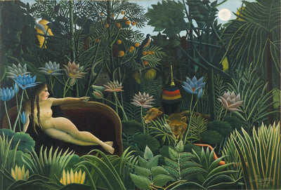 Le Donjon - Henri Rousseau - Alpha Reproduction