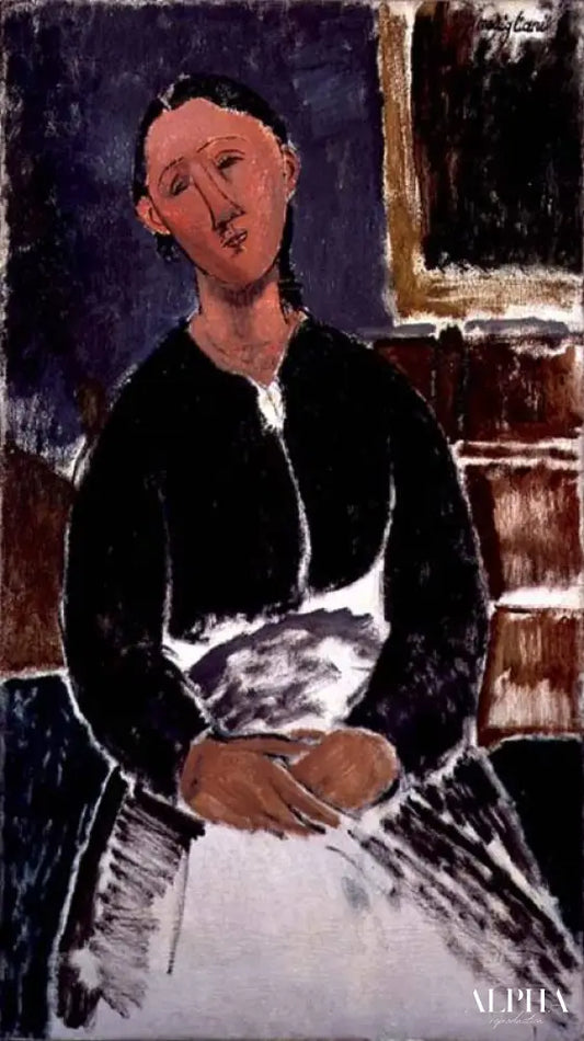 Le fantaisiste - Amadeo Modigliani - Reproductions de tableaux et peintures haut de gamme