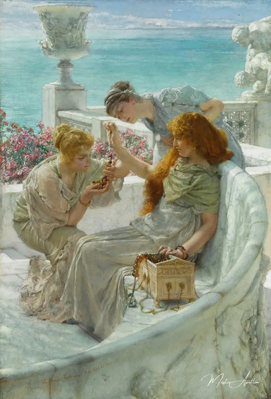 Le favori de la fortune - Lawrence Alma-Tadema Reproductions de tableaux à la peinture à l’huile