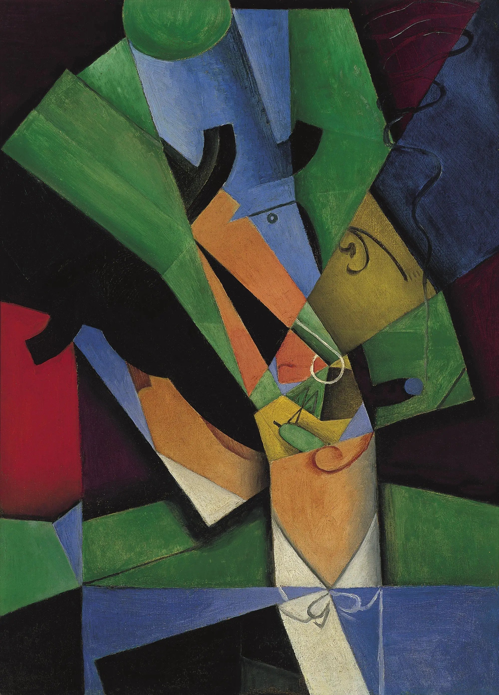 Le fumeur (Frank Haviland) - Juan Gris - Alpha Reproduction