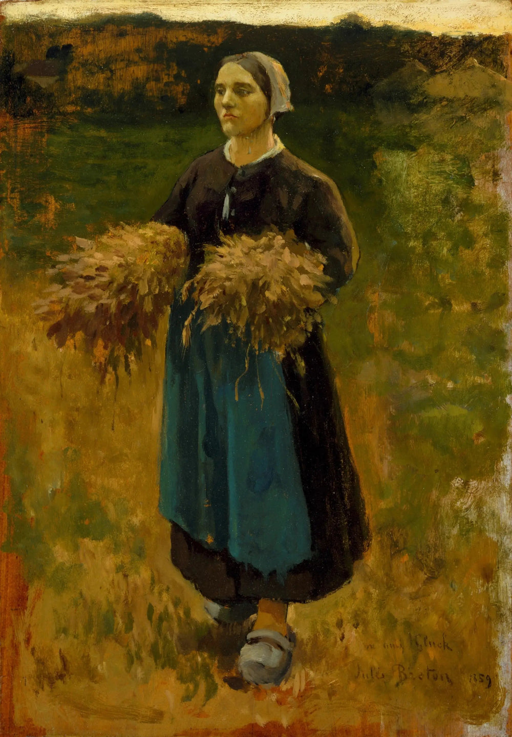 Le glaneur - Jules Breton - Alpha Reproduction