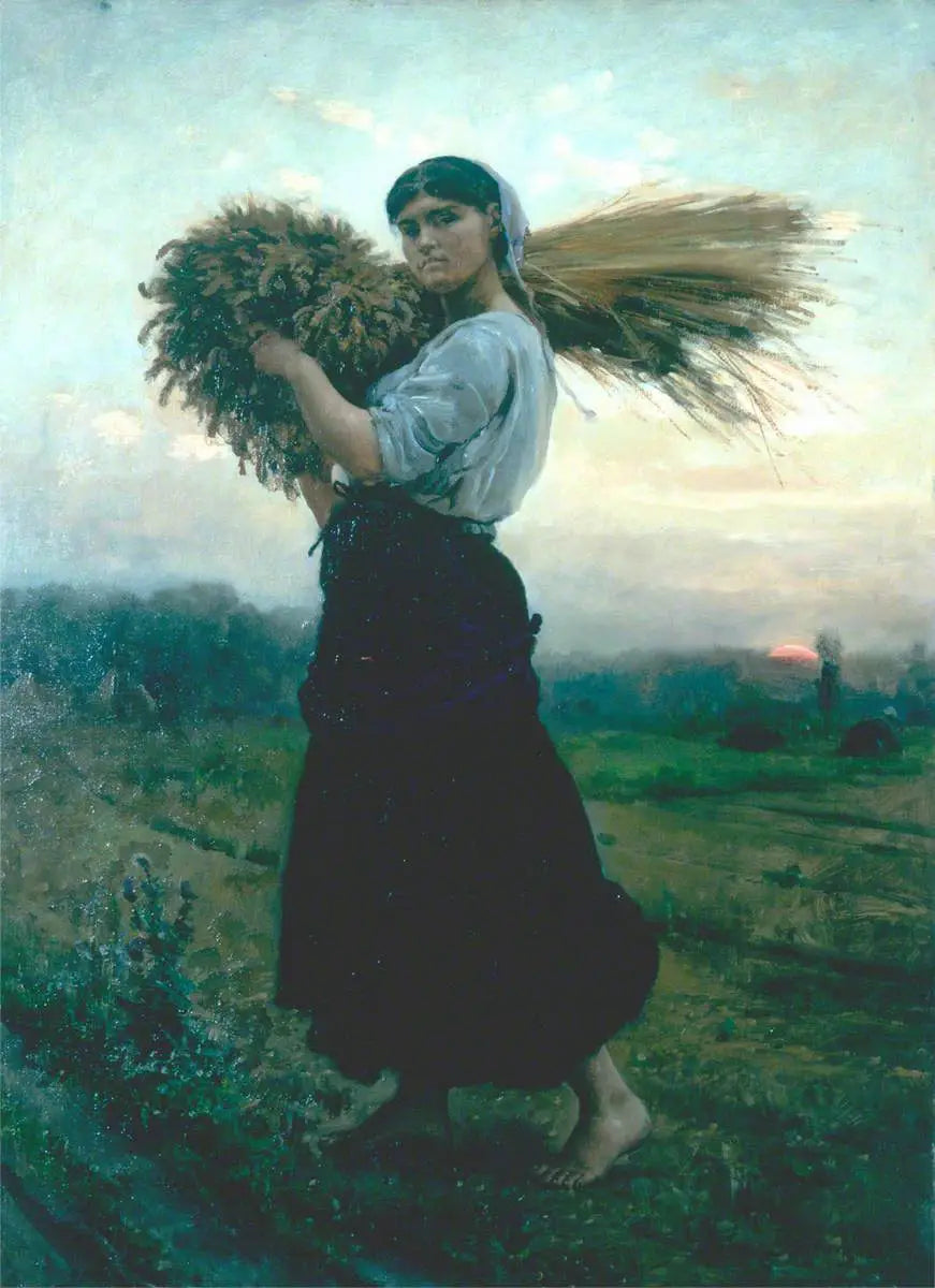 Le Glaneur - Jules Breton - Alpha Reproduction