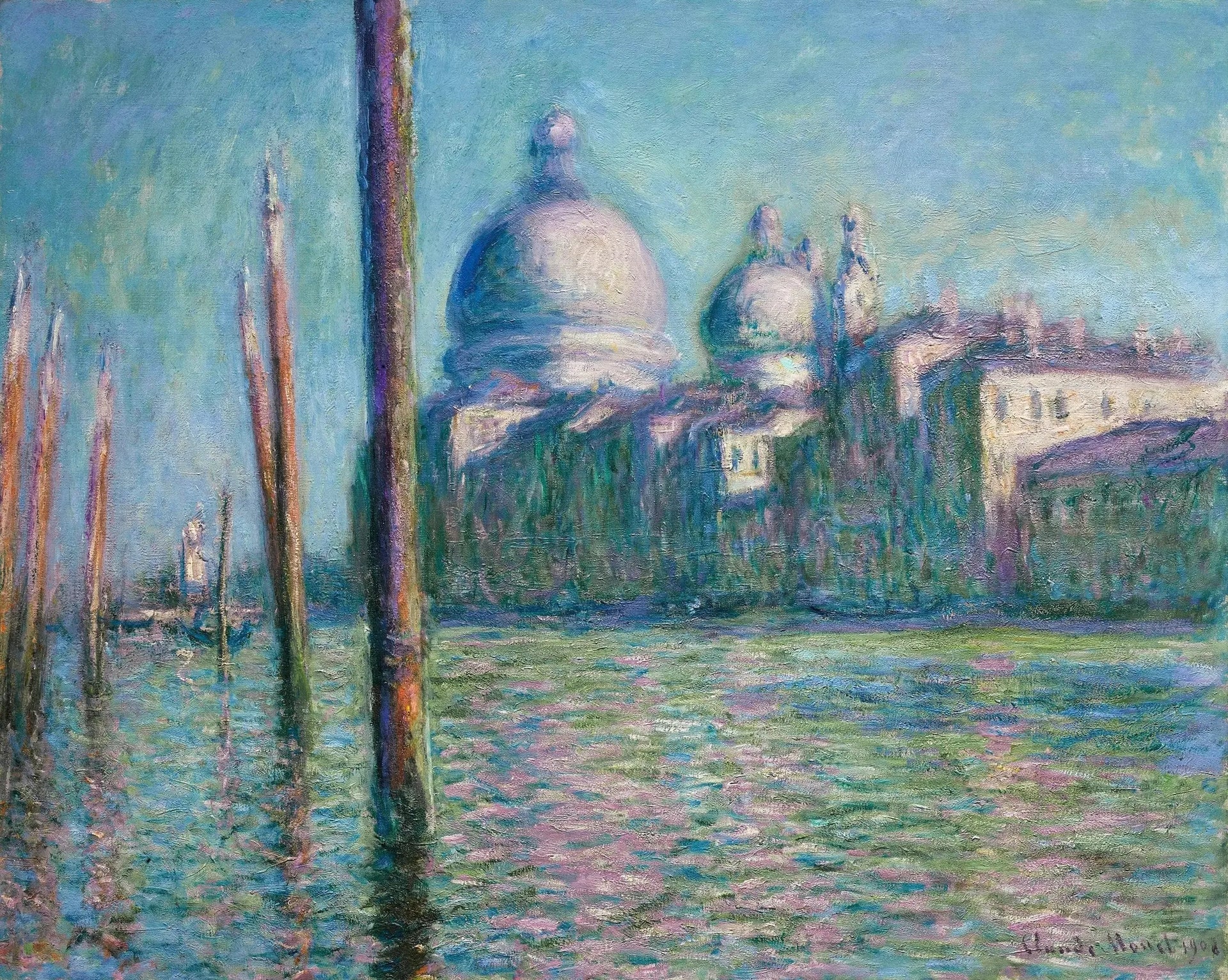 Le Grand Canal, Venise - Claude Monet image 1 tableau peint à l’huile sur toile