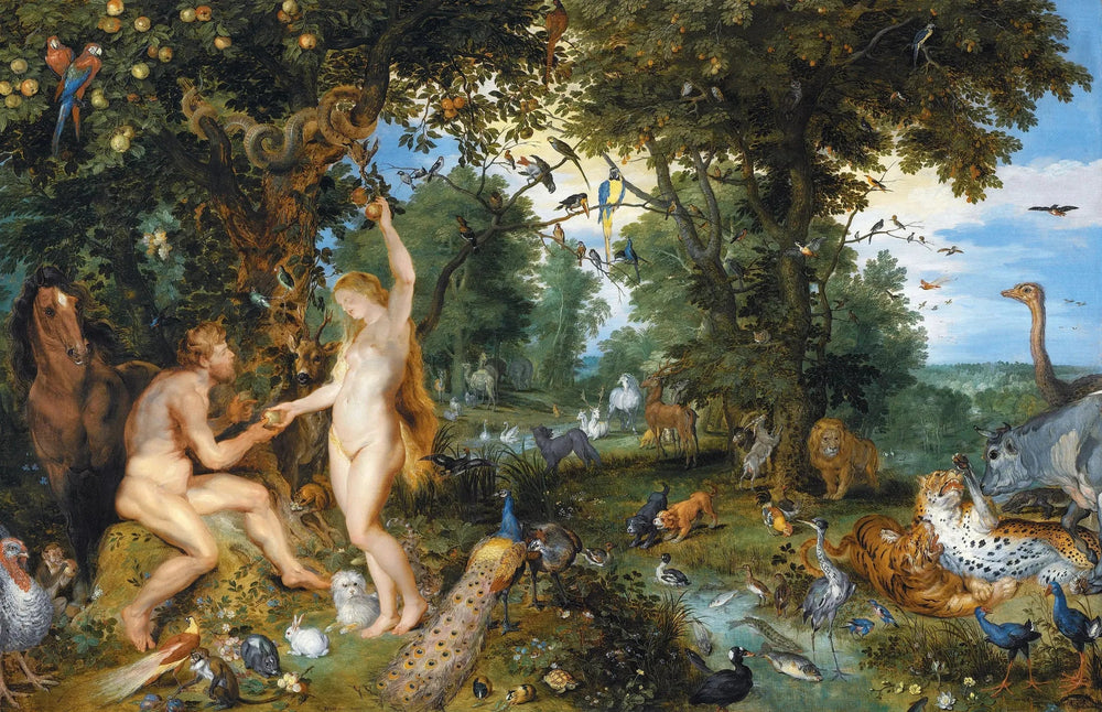 Le Jardin d'Éden - Peter Paul Rubens image 1 reproduction artisanale de tableau