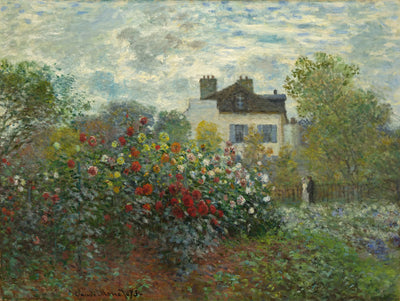 Reproduction du tableau « Le Jardin de l’artiste - Claude Monet » par Alpha Reproduction en peinture à l’huile