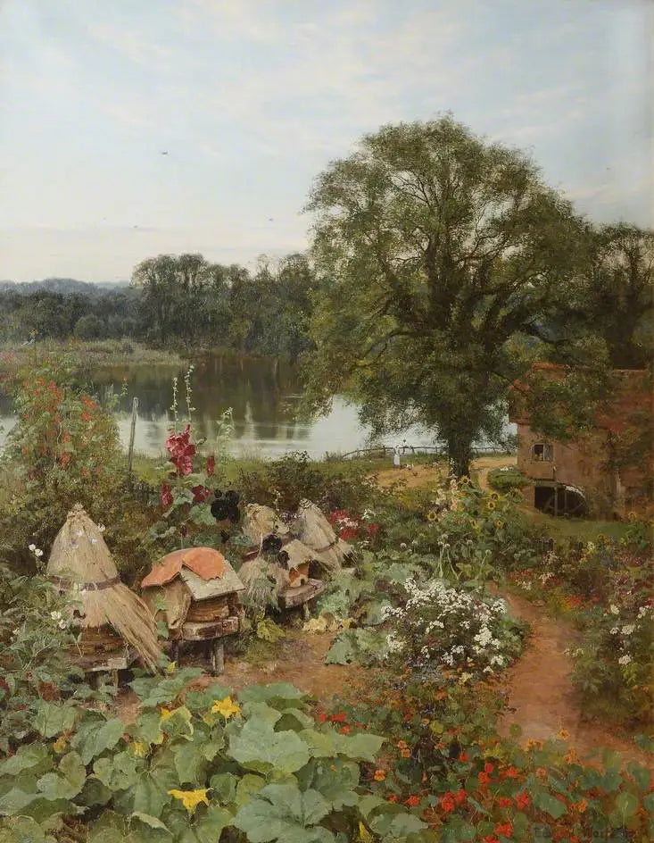 Le jardin du meunier - Edward Wilkins Waite - Alpha Reproduction