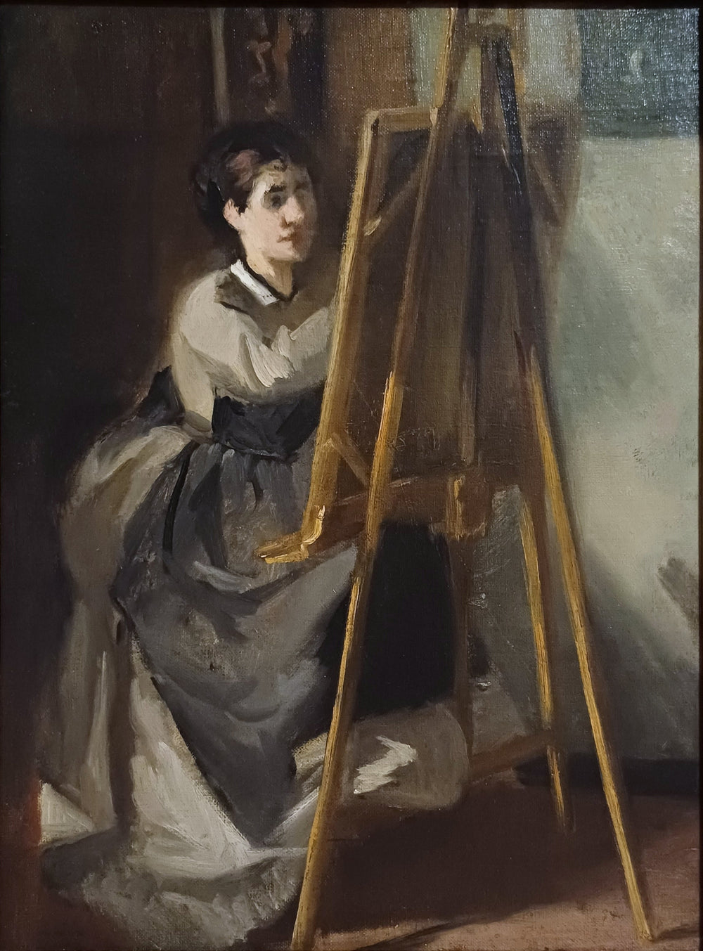 Le jeune étudiant - Eva Gonzalès - Alpha Reproduction
