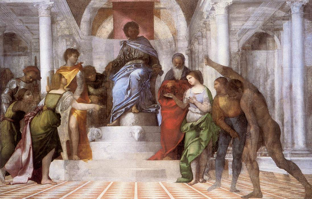 Le jugement de Salomon - Sebastiano del Piombo - Alpha Reproduction
