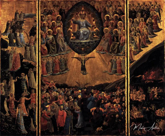 Le jugement dernier - Fra Angelico - Reproductions de tableaux et peintures haut de gamme