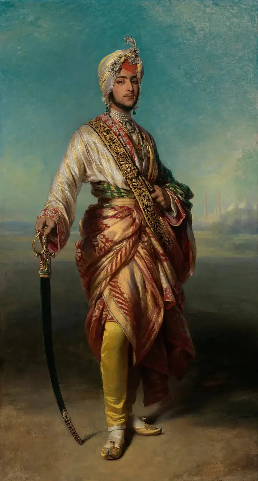 المهرجا دولييب سينغ (1838-1893) - فرانز كزافير وينترهولتر