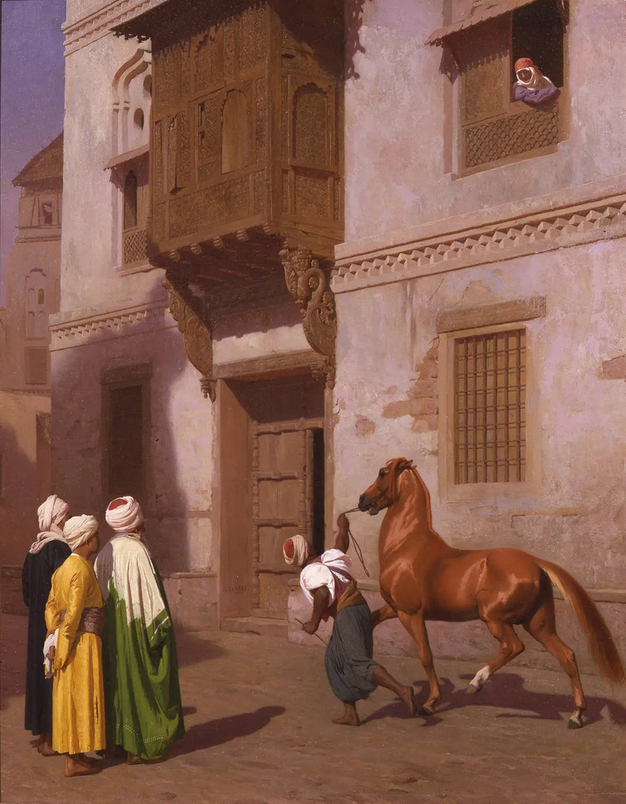 سوق الخيول - جان ليون جيروم