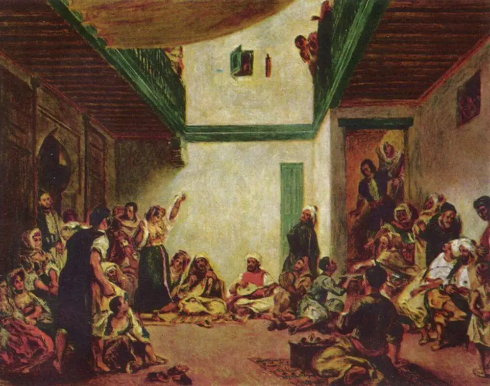 Le mariage juif - Pierre-Auguste Renoir image 1 reproduction artisanale de tableau