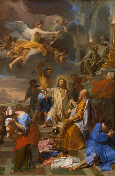 Le Martyre de saint Ovide - Jean-Baptiste Jouvenet - Alpha Reproduction