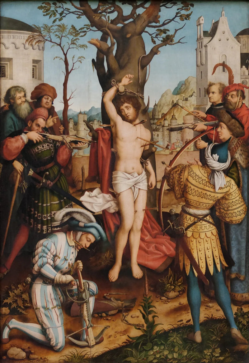 اضطهاد القديس سيباستيان - هانز هولباين الأكبر