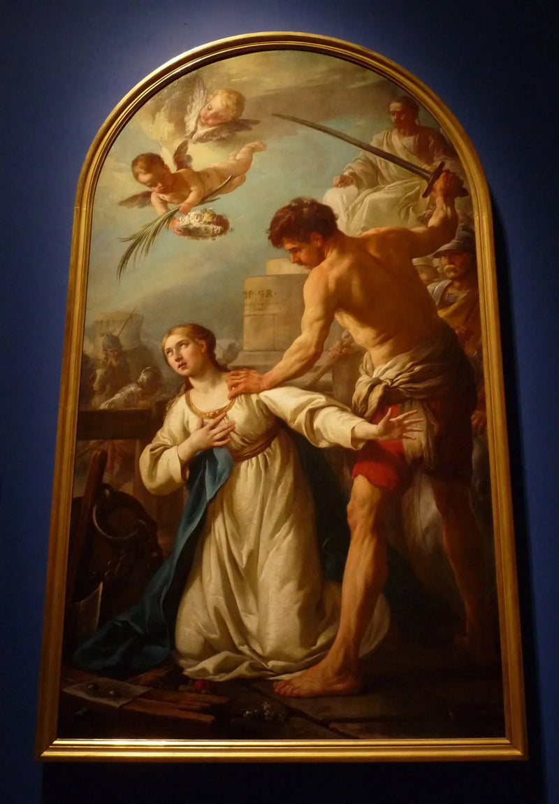 Le Martyre de Sainte Catherine - Joseph-Marie Vien