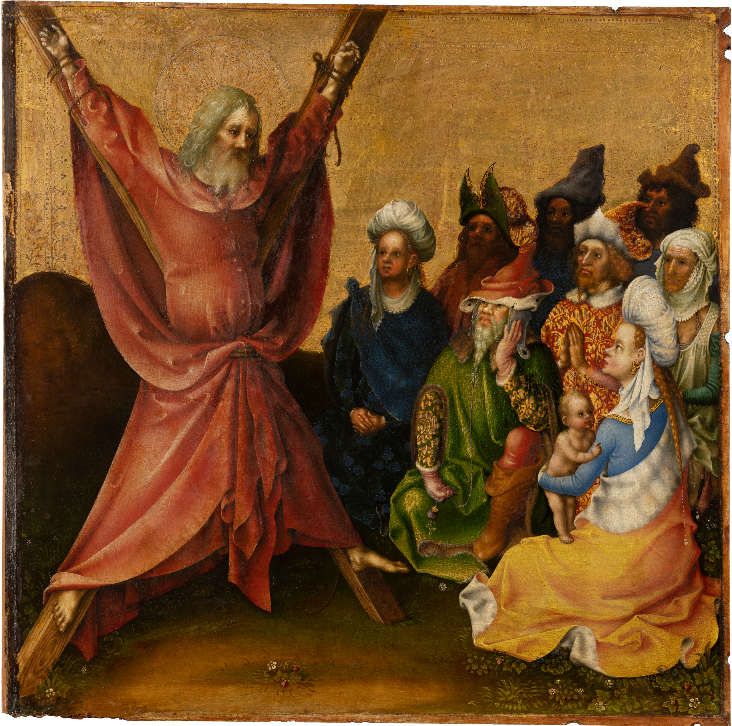 Le martyre des apôtres: le martyre de saint André - Stefan Lochner - Alpha Reproduction