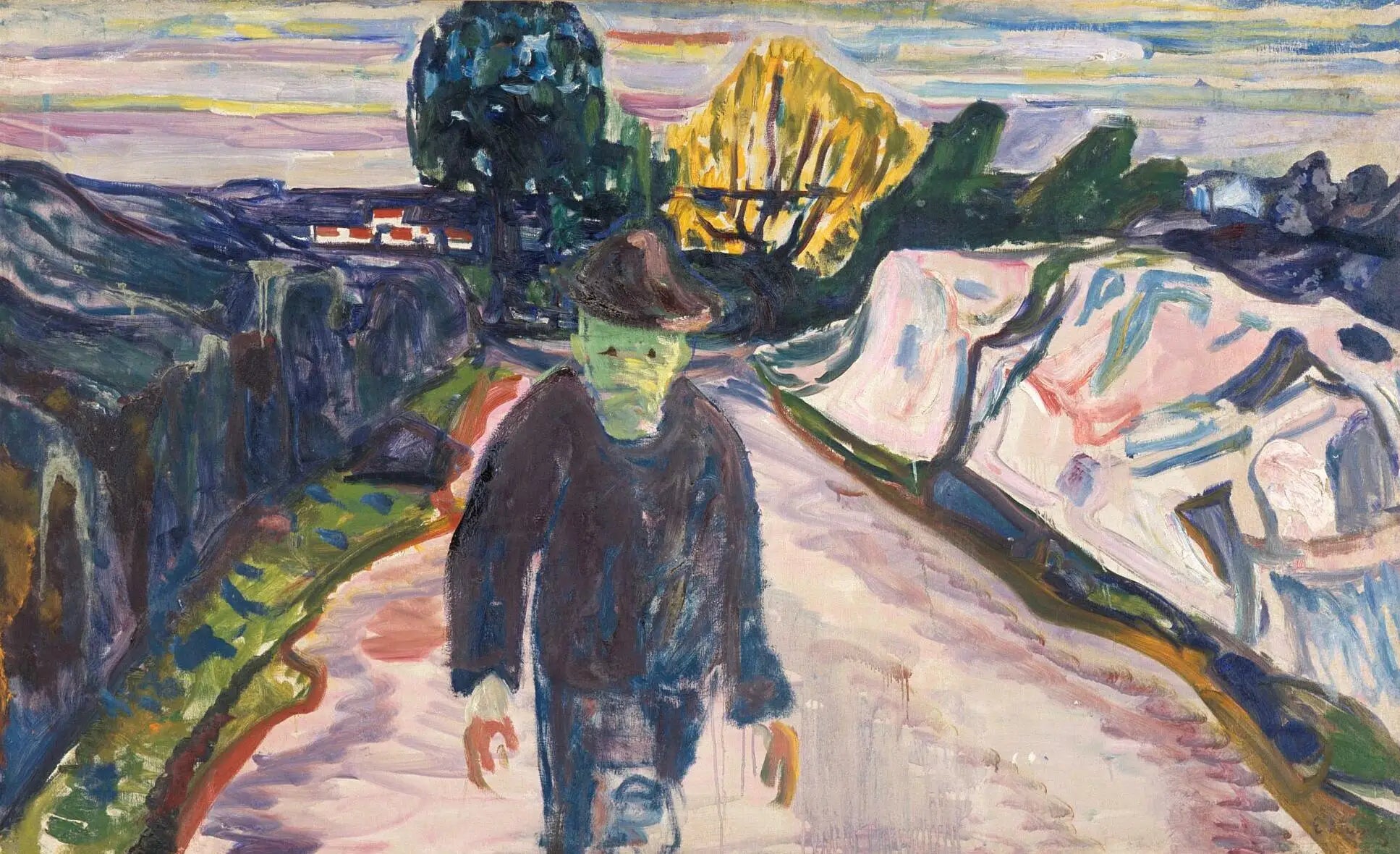Reproduction du tableau « Le Meurtrier - Edvard Munch » par Alpha Reproduction en peinture à l’huile