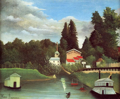 Le Moulin d’Alfort - Henri Rousseau - Alpha Reproduction