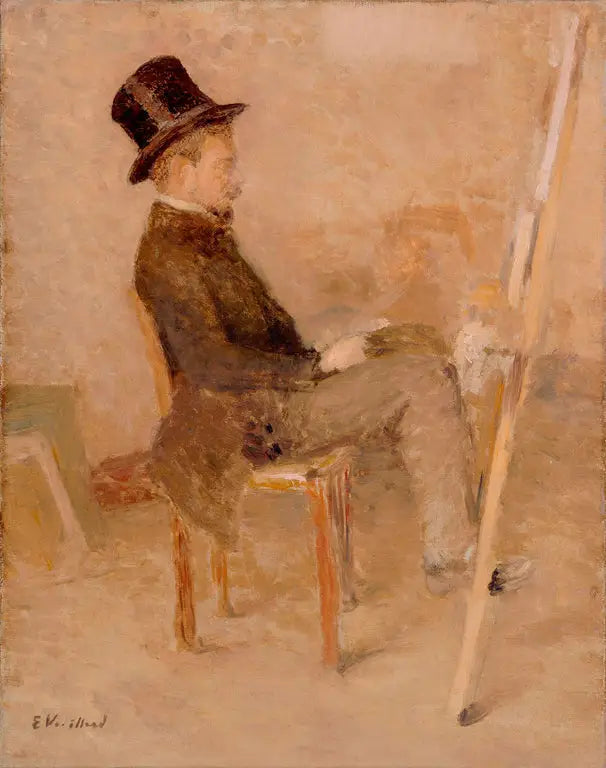 Le peintre Marc Mouclier - Édouard Vuillard image 1 reproduction réalisée par Alpha Reproduction