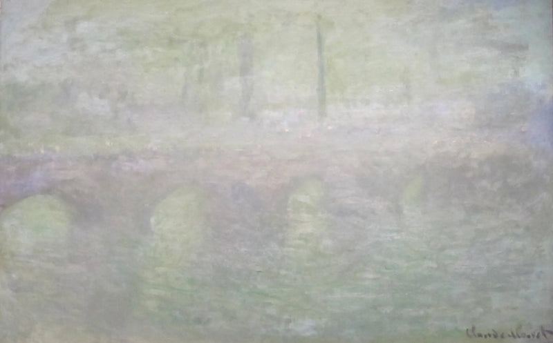 جسر واترلو في لندن عند الغسق - كلود مونيه