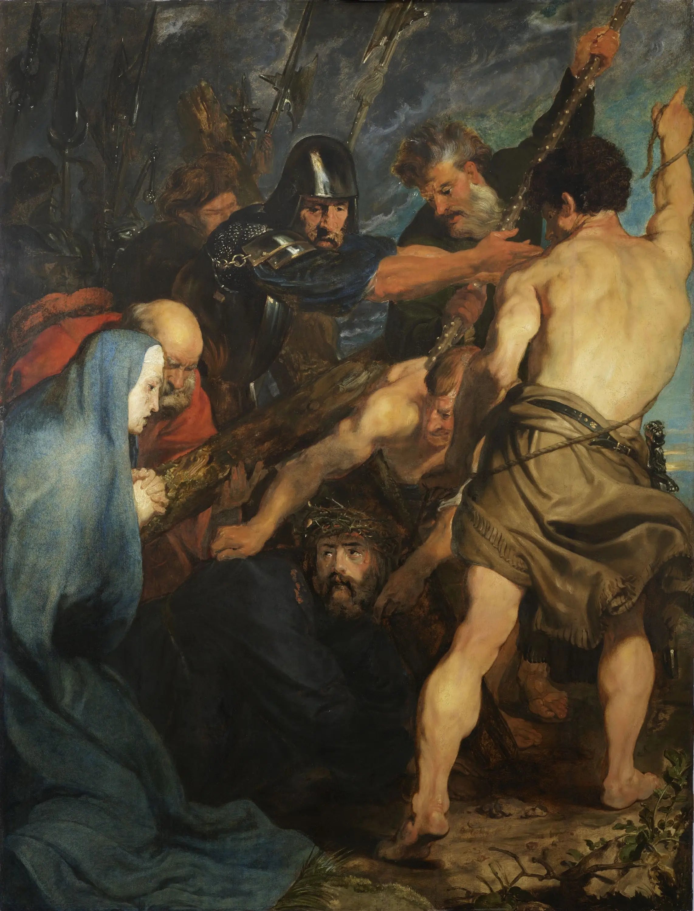Le port de croix - Antoine van Dyck image 1 reproduction d’œuvre d’art à l’huile