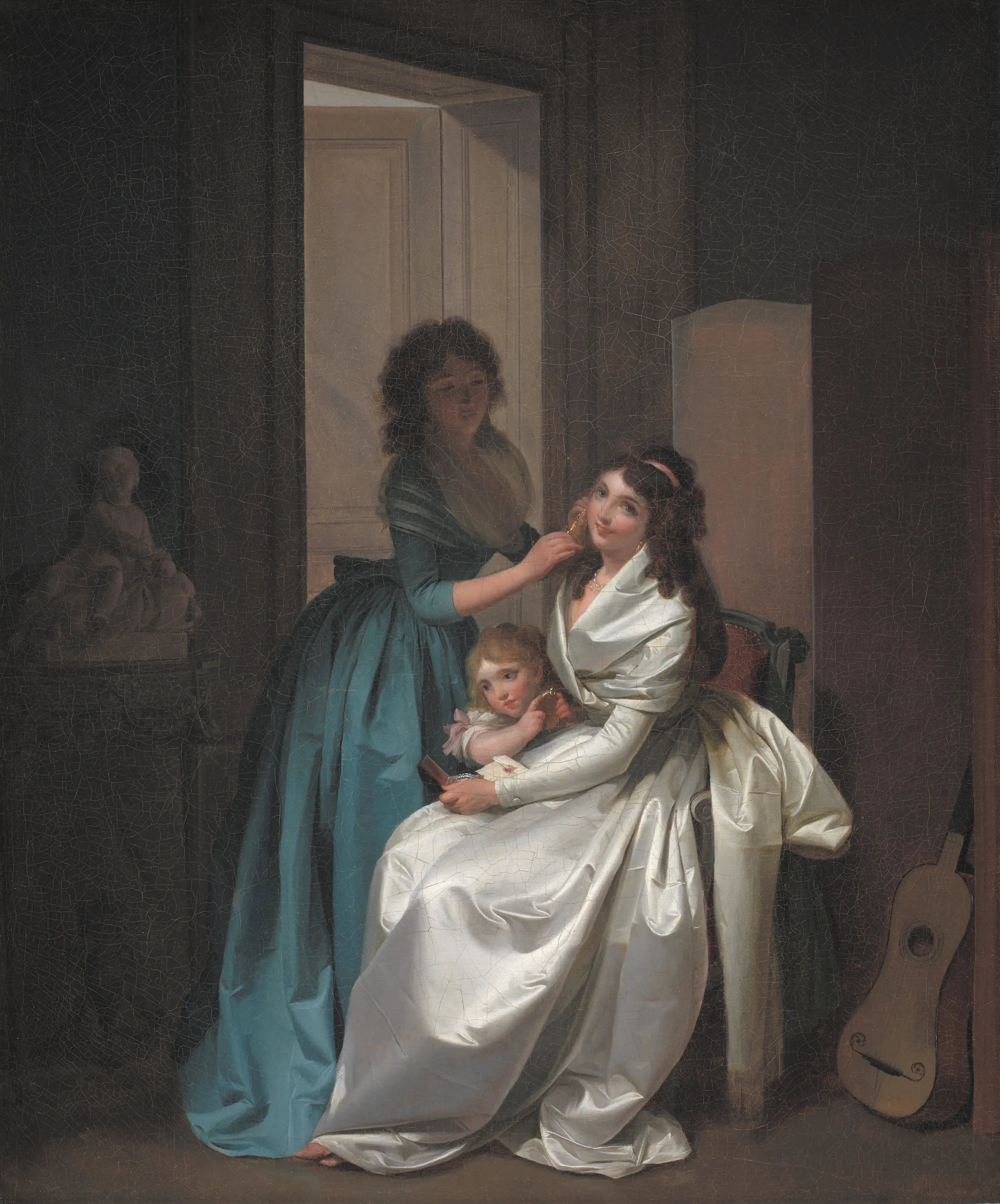 Le présent - Louis-Léopold Boilly image 1 copie peinte à la main à l’huile