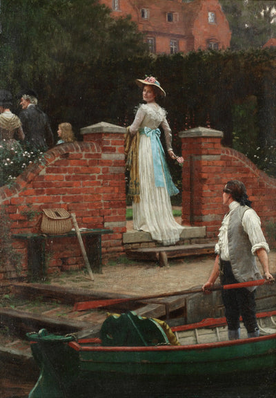 Le regard qui enchante - Edmund Blair Leighton - Alpha Reproduction