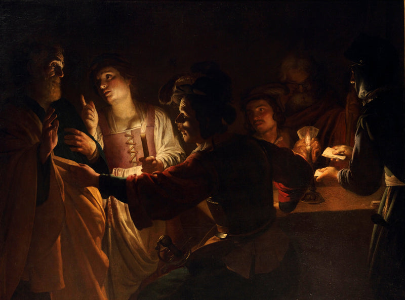 إنكار القديس بطرس - جريت فان هونثورست
