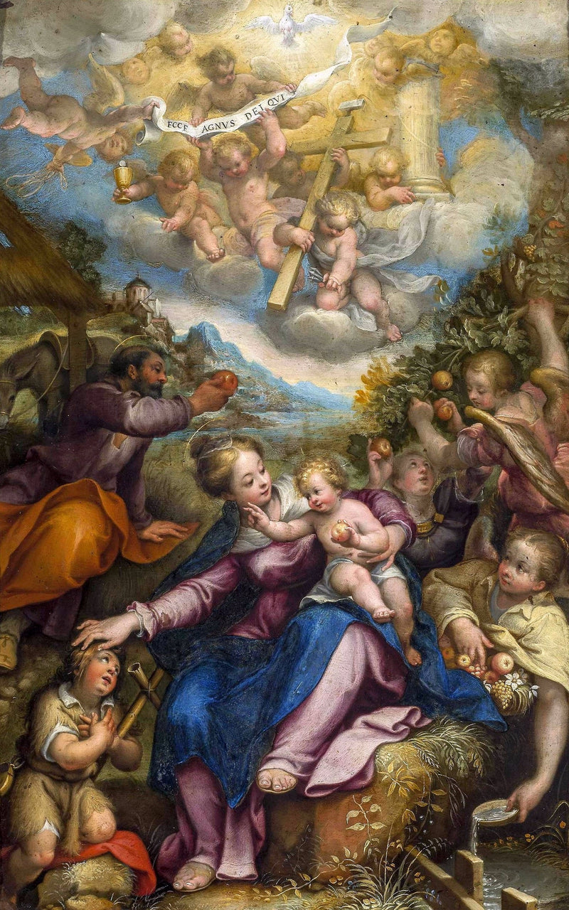 الراحة أثناء الهروب إلى مصر - دينيس كالفيرت