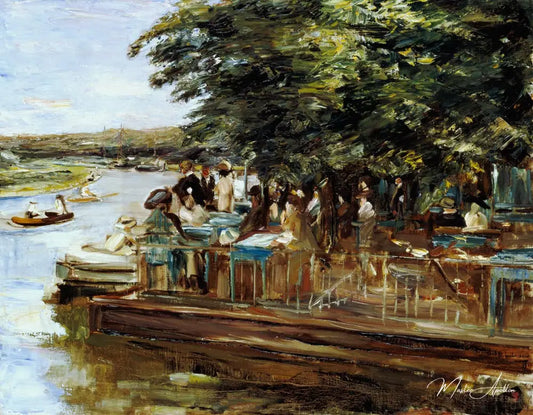 Le restaurant "Oude Vink" - Max Liebermann - Reproductions de tableaux et peintures haut de gamme