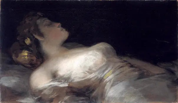 Le rêve - Francisco de Goya image 1 tableau peint à l’huile sur toile