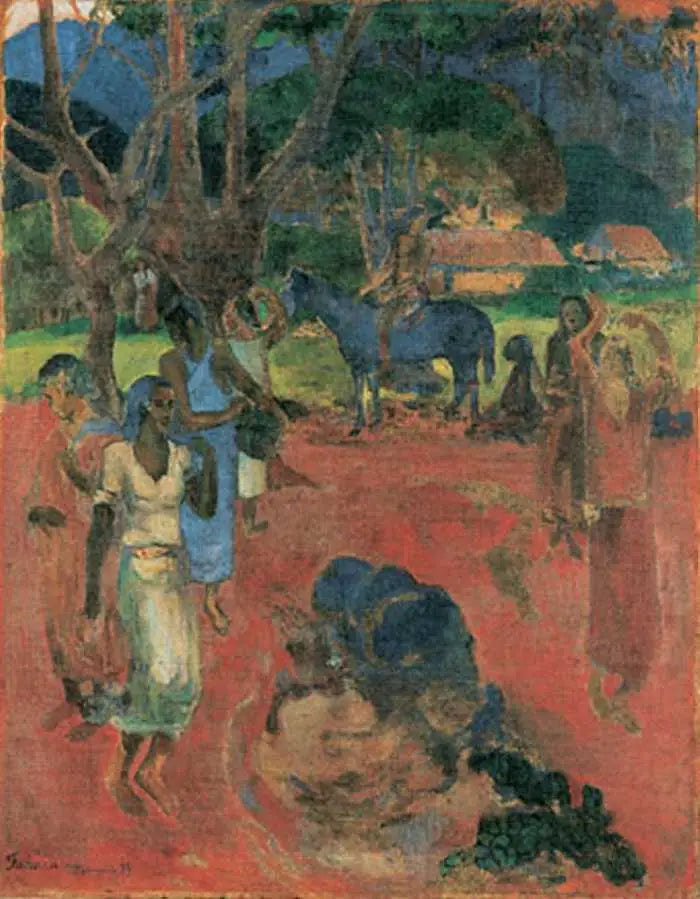Reproduction du tableau « Le Réveil - Paul Gauguin » par Alpha Reproduction en peinture à l’huile