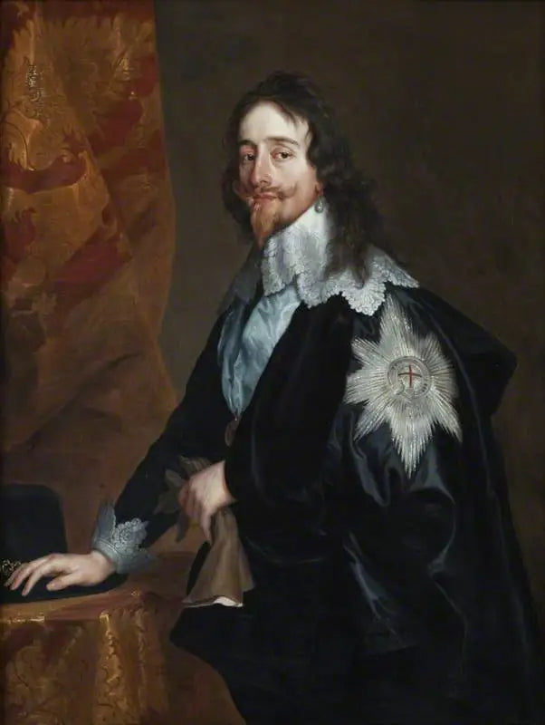 Le roi Charles Ier (1600-1649) - Antoine van Dyck image 1 reproduction artisanale de tableau