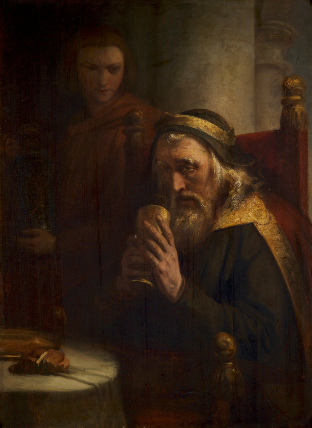 Le roi de Thulé - Ary Scheffer - Alpha Reproduction