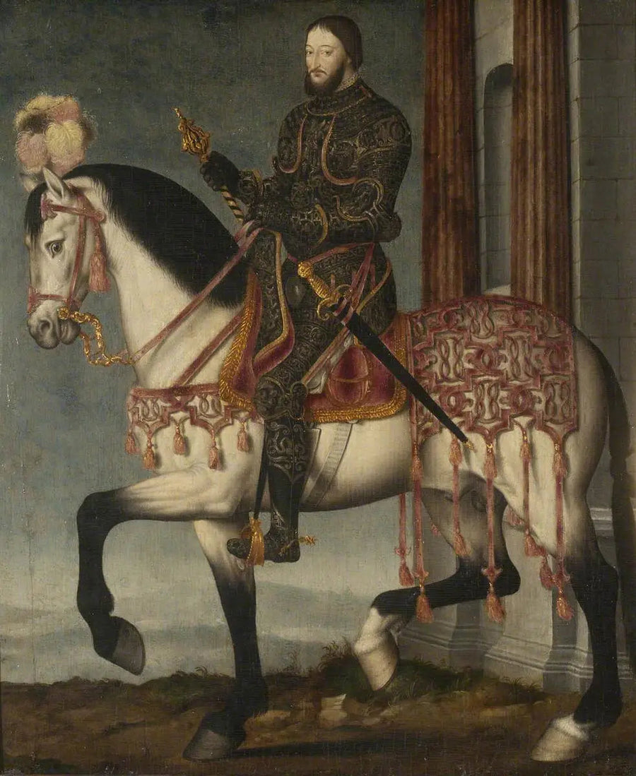الملك فرانسوا الأول، ملك فرنسا (1494-1547) على حصان - فرانسوا كلوه