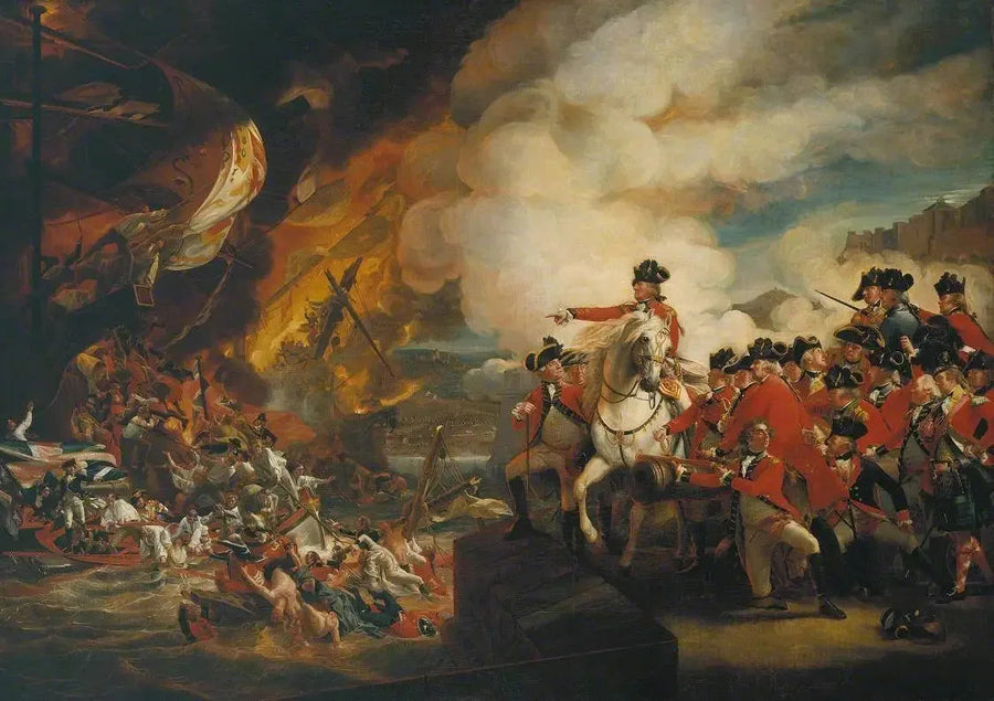 مقعد وراحة جبل طارق، 13 سبتمبر 1782 ؛ نسخة طبق الأصل - جون سينغلتون كوبلي