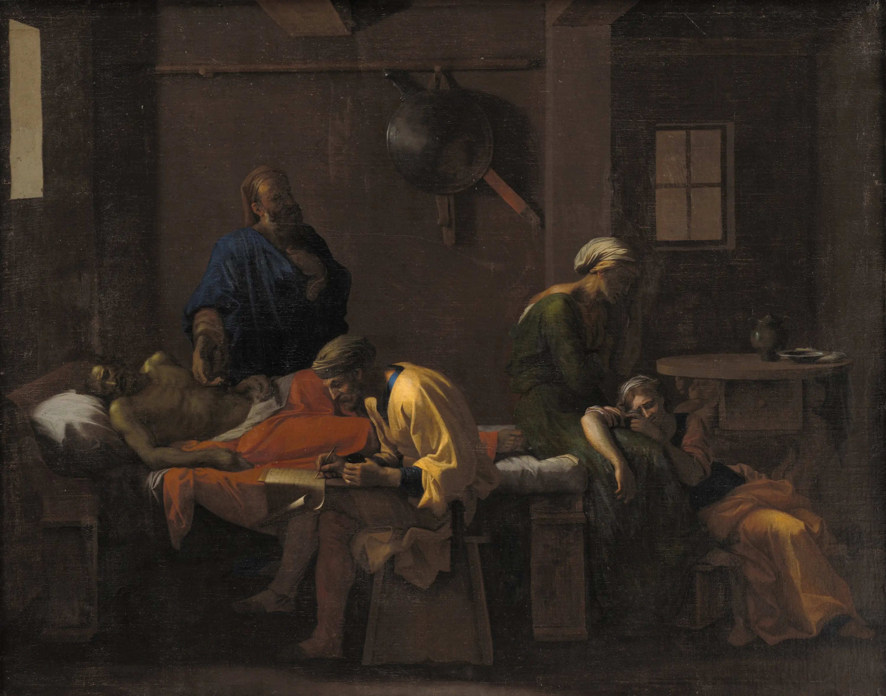 Le Testament d'Eudamidas - Nicolas Poussin image 1 reproduction réalisée par Alpha Reproduction