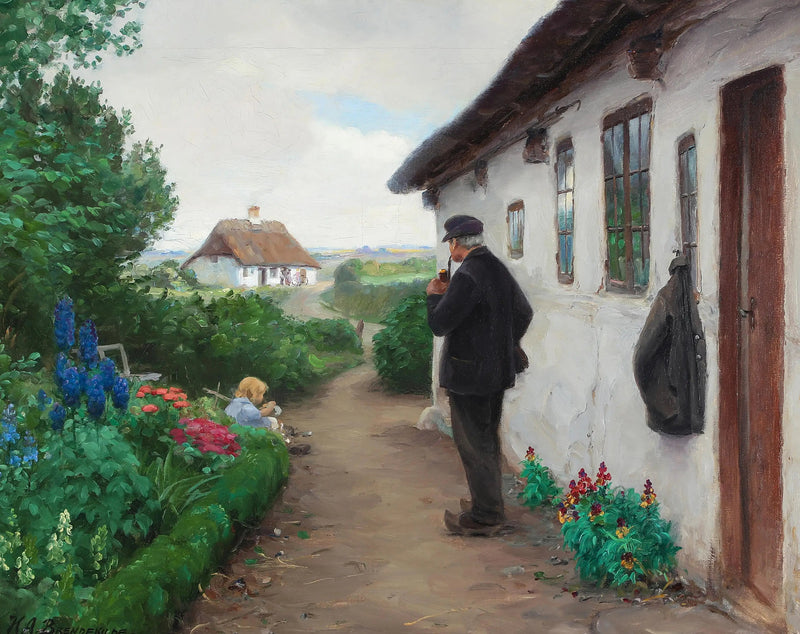 عامل الطرق Chr. Larsen من Jyllinge. - H. A. Brendekilde