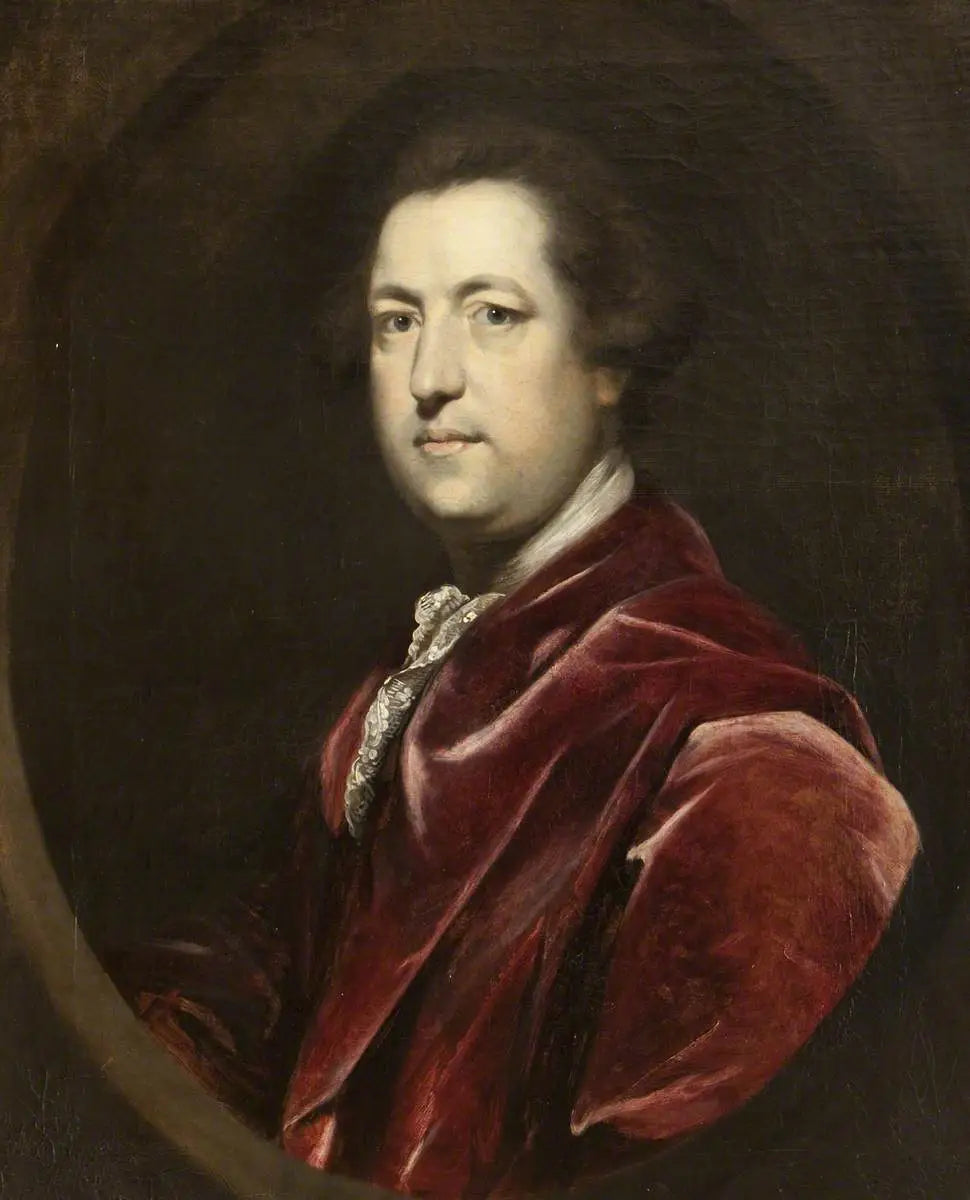 Le très honorable Charles Townshend, PC (1725-1767) - Joshua Reynolds image 1 reproduction de peinture à l’huile