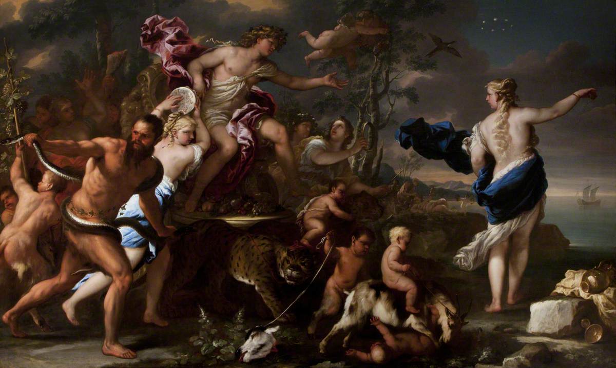 Le triomphe de Bacchus avec Ariane - Luca Giordano - Alpha Reproduction