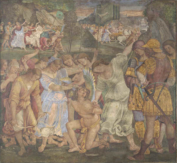Le triomphe de la chasteté : l’amour désarmé et lié - Luca Signorelli - Alpha Reproduction