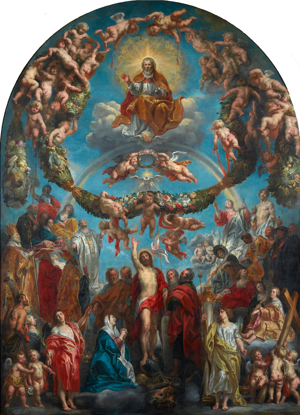 le Triomphe de la religion - Jacob Jordaens image 1 reproduction d’œuvre d’art à l’huile