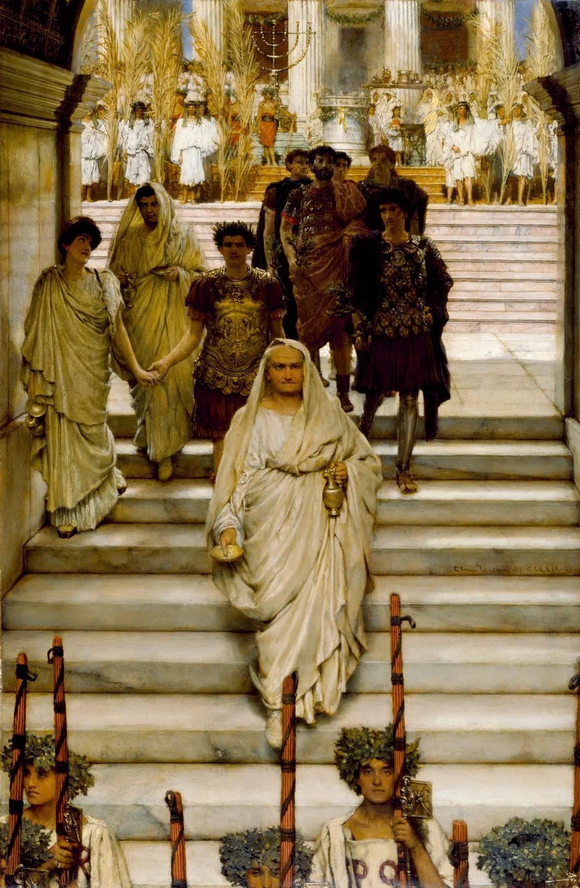 Le Triomphe de Titus: Les Flaviens - Lawrence Alma-Tadema - Alpha Reproduction