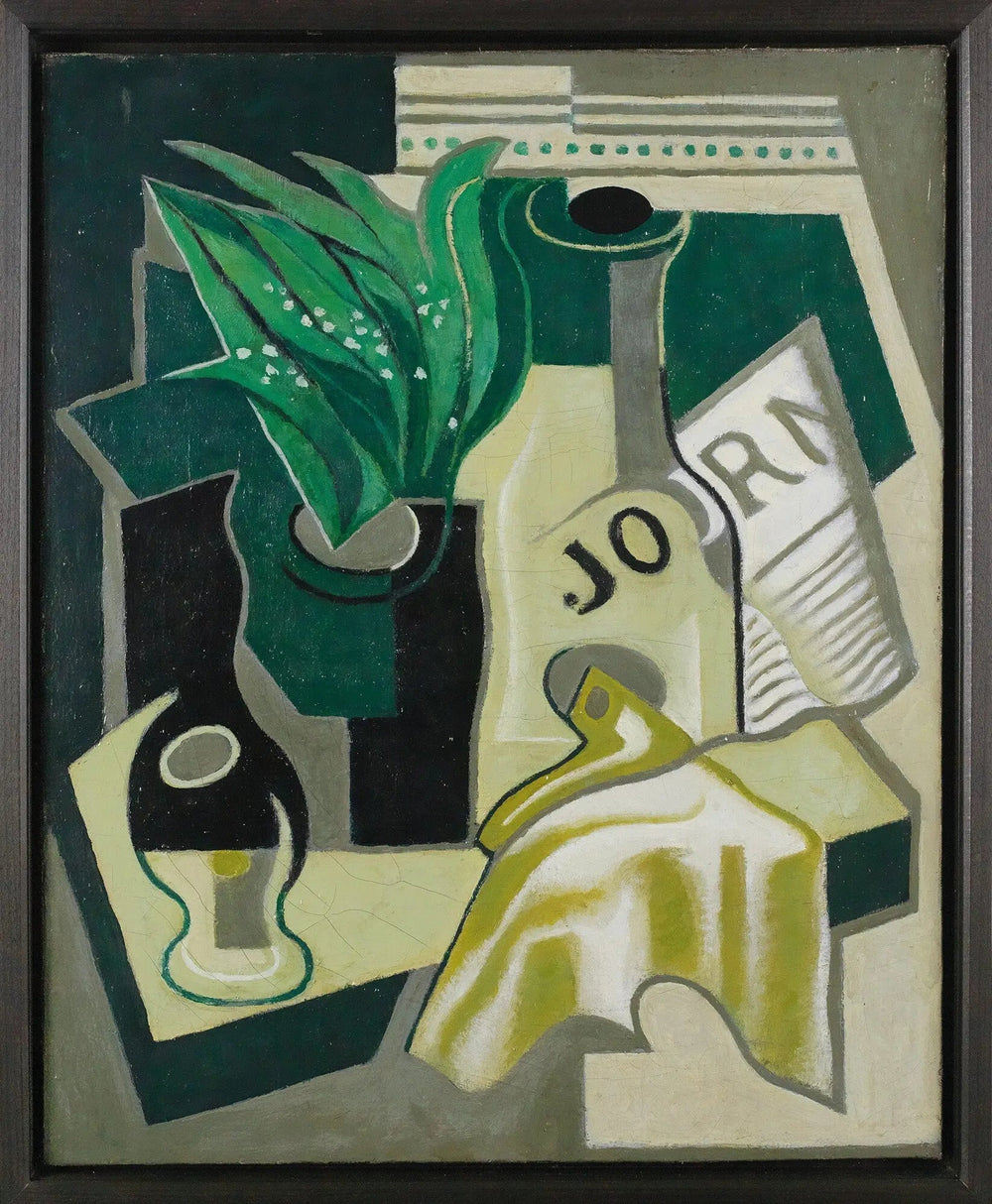 Le vase de muguets - Juan Gris - Alpha Reproduction