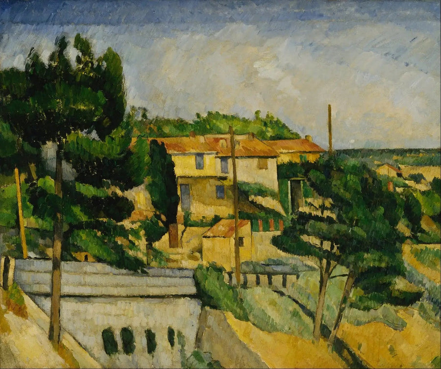 Le Viaduc à l'Estaque - Paul Cézanne image 1 reproduction d’œuvre d’art à l’huile