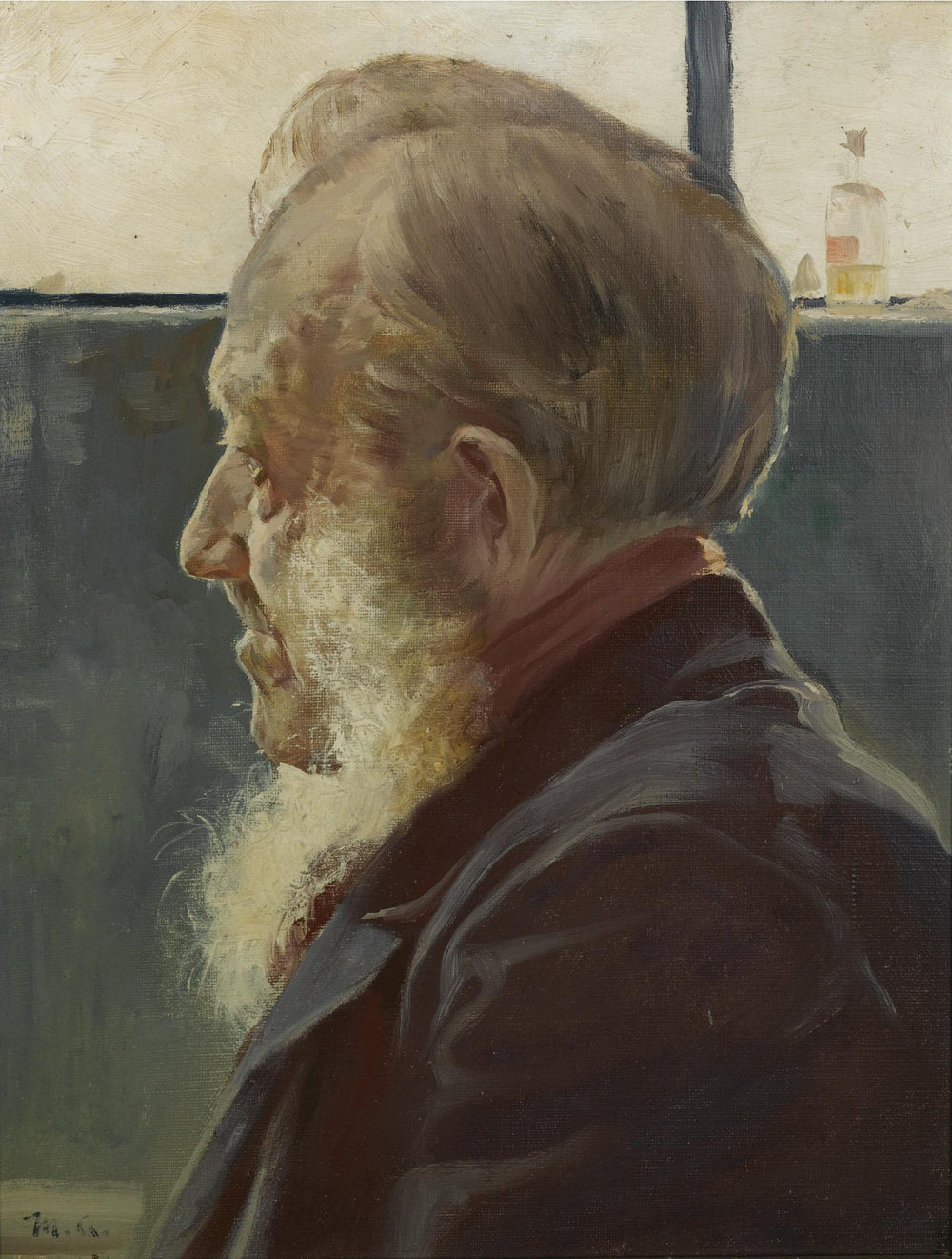 Le vieux sel marin. - Michael Peter Ancher - Alpha Reproduction